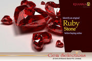 Identify an original ruby stone before buying online