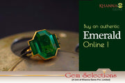 Buy an authentic emerald stone online￼