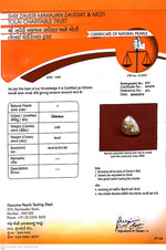 Load image into Gallery viewer, 3.92/CT Natural Basra Pearl with Govt. Lab Certificate (44000)
