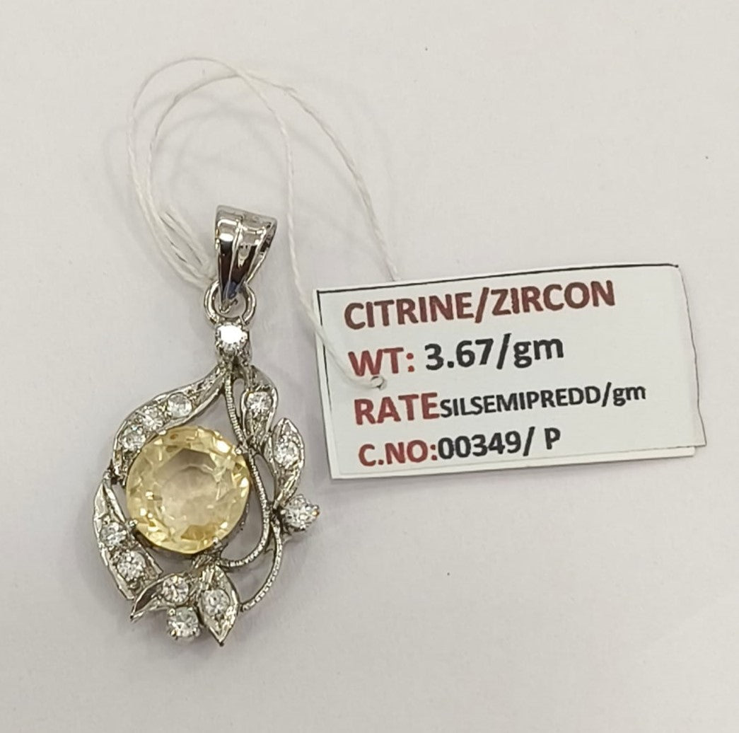 3.67/GM CITRINE / ZIRCON (1650)