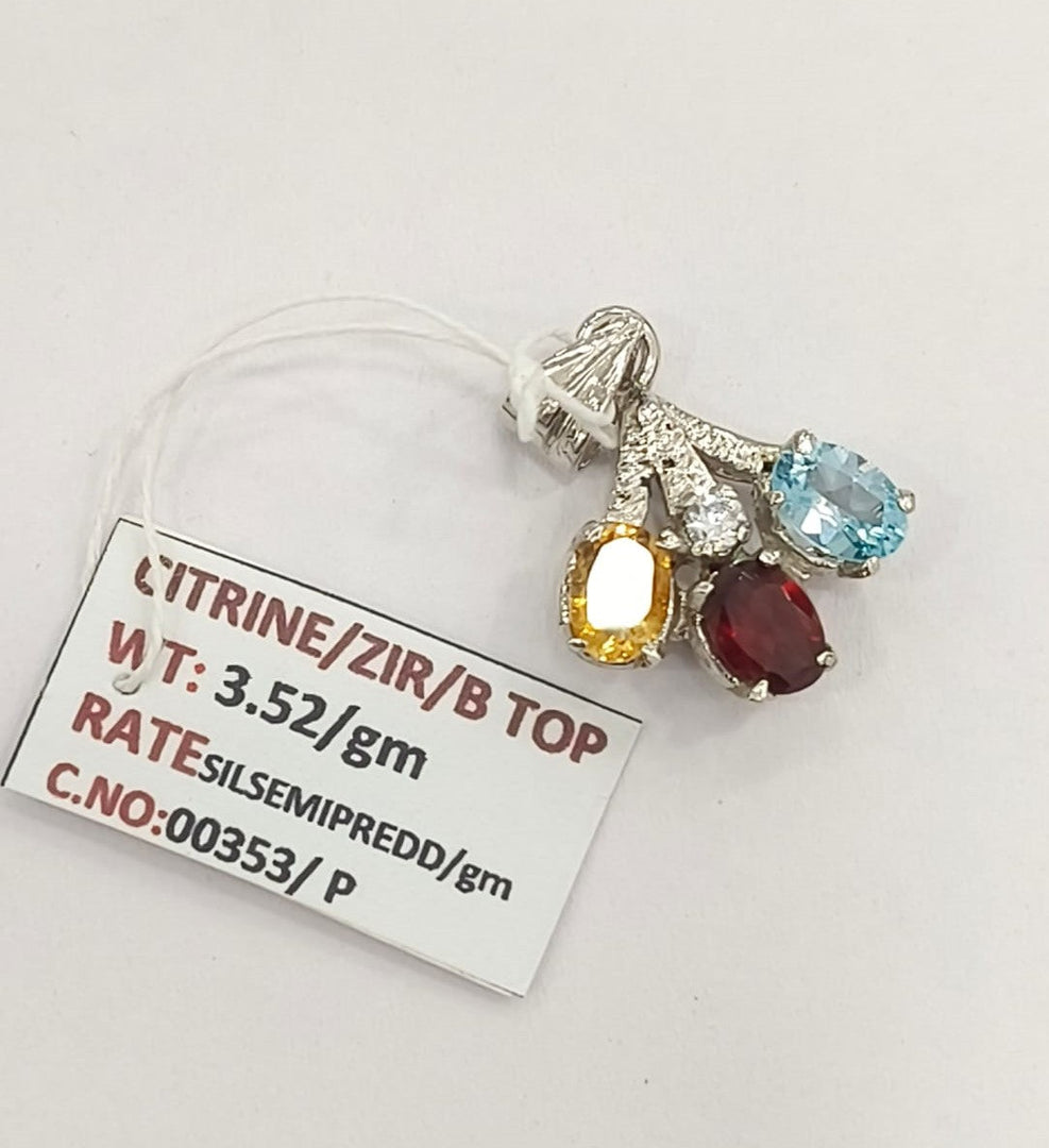 3.52/GM CITRINE/GAR/B TOP/ZIR (1650)