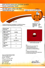 Load image into Gallery viewer, 3.17/CT Natural Basra Pearl with Govt. Lab Certificate (44000)
