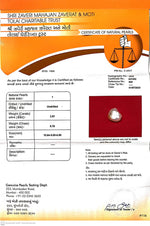 Load image into Gallery viewer, 3.87/CT Natural Basra Pearl with Govt. Lab Certificate (44000)

