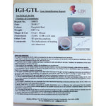 Load image into Gallery viewer, 9.86 Ratti ruby with Govt. Lab Certificate-(1221)
