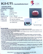 Load image into Gallery viewer, 9.14/CT Natural ruby with Govt. Lab Certificate-100421