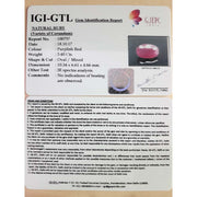 3.78 Ratti Natural New Burma ruby with Govt. Lab Certificate-(2100)
