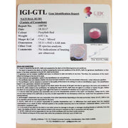 4.46 Ratti Natural New Burma Ruby with Govt. Lab Certificate-(3441)