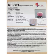3.79 Ratti Natural New Burma Ruby with Govt. Lab Certificate-(4551)