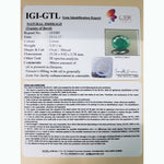 Load image into Gallery viewer, 3.53/CT Natural Emerald Stone with Govt. Lab Certificate (12210)
