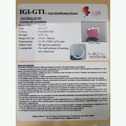 5.83 Ratti Natural ruby with Govt. Lab Certificate-(5661)