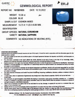 Load image into Gallery viewer, 10.38/CT Natural Ceylonese Neelam with Govt Lab Certified (4551)
