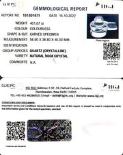 Sphatik Shivling with Govt. Lab Certificate-(60)