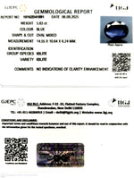 Load image into Gallery viewer, 5.83/CT Natural Iolite With Govt. Lab Certificate (2331)
