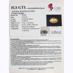 Load image into Gallery viewer, 13.38 Ratti Natural Apatite Cat&#39;s Eye with Govt. Lab certified-(1221)
