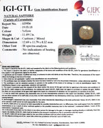 Load image into Gallery viewer, 11.49/CT Natural Certified Pukhraj Gemstone -103956