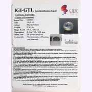 3.76 Ratti Natural Pitambari Neelam with Govt Lab Certified-(12210)