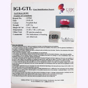 4.83/CT Natural Ruby with Govt. Lab Certificate (78810)