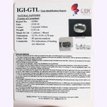 Load image into Gallery viewer, 6.25/CT Green Sapphire Stone with Govt Lab Certificate-23310
