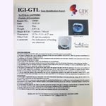 Load image into Gallery viewer, 4.60/CT Natural Blue Sapphire with Govt Lab Certificate-BLUSA9V
