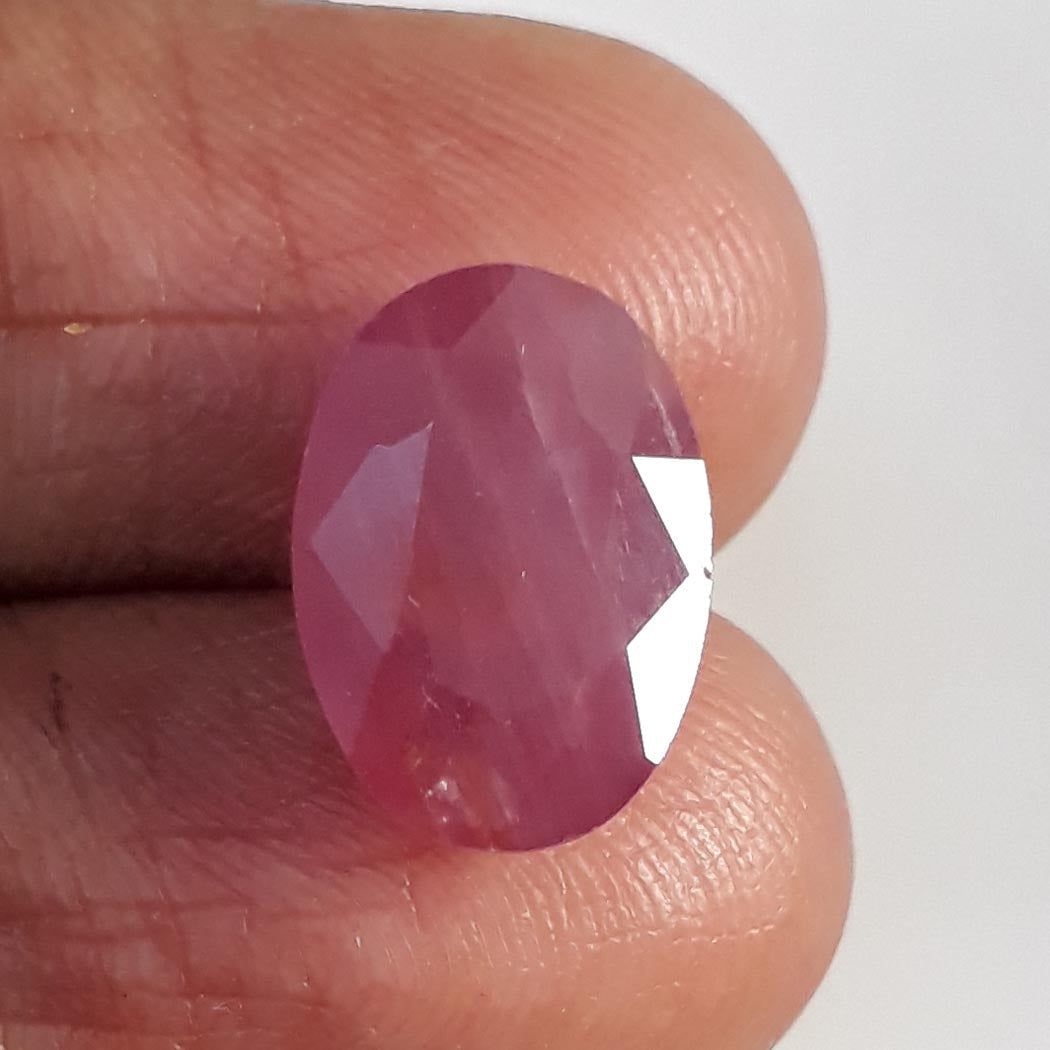8.39 Ratti Natural New Burma Ruby with Govt. Lab Certificate (2331)