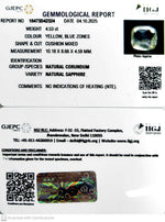 Load image into Gallery viewer, 4.53/CT Natural Pitambari Stone with Govt Lab Certificate (34410)
