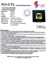 Load image into Gallery viewer, 4.86/CT Natural Ceylonese Pukhraj with Govt Lab Certificate-YELSA9V
