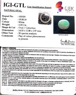 Load image into Gallery viewer, 3.99 Ratti Natural fire Opal with Govt. Lab Certificate-(1221)
