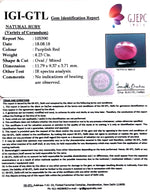 Load image into Gallery viewer, 4.70 Ratti Natural Mozambique Ruby with Govt. Lab Certificate-(12210)
