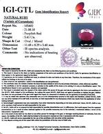 Load image into Gallery viewer, 6.01 Ratti Natural Mozambique Ruby with Govt. Lab Certificate-7881
