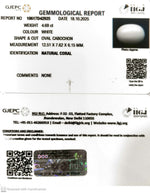 Load image into Gallery viewer, 4.69/CT White Coral with Govt. Lab Certified (1500)