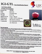 Load image into Gallery viewer, 8.99 Ratti Natural Neo Burma Ruby with Govt. Lab Certificate-(2331)

