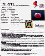 Load image into Gallery viewer, 4.72 Ratti Natural Neo Burma Ruby with Govt. Lab Certificate-(3441)
