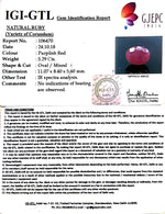 Load image into Gallery viewer, 5.88 Ratti Natural Neo Burma Ruby with Govt Lab Certificate-(5661)
