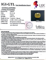 Load image into Gallery viewer, 9.92 Ratti Natural Yellow Sapphire With Govt Lab Certificate-(4551)
