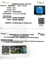 Load image into Gallery viewer, 4.80/CT Natural Blue Sapphire with Govt Lab Certificate (6771)