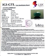 Load image into Gallery viewer, Natural ZAMBIAN Panna Stone With Govt. Lab Certificate (2331)
