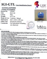 Load image into Gallery viewer, 4.57 Ratti Natural Blue Sapphire with Govt Lab Certificate-(6771)
