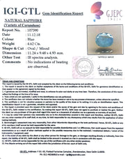 5.13 Ratti Natural Blue Sapphire with Govt Lab Certificate-(4551)
