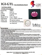 Load image into Gallery viewer, 10.39 Ratti Natural Neo Burma Ruby with Govt Lab Certificate-(5661)
