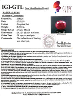 Load image into Gallery viewer, 9.32 Ratti Natural Neo Burma Ruby with Govt Lab Certificate-(2331)
