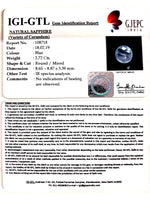 Load image into Gallery viewer, 3.02 Ratti Natural Blue Sapphire With Govt Lab Certified-(4551)
