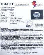 Load image into Gallery viewer, 4.18 Ratti Natural Blue Sapphire With Govt Lab Certified-(6771)
