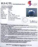 Load image into Gallery viewer, 10.00 Ratti Natural Blue Sapphire With Govt Lab Certified-(2331)
