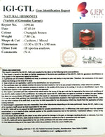 Load image into Gallery viewer, 8.67 Ratti Natural Hessonite with Govt. Lab Certificate-(1221)
