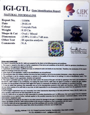 8.99 Ratti Natural Tourmaline With Govt. Lab Certificate-(3441)