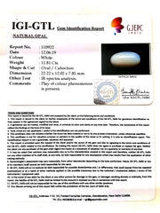 13.12 Ratti Natural fire Opal with Govt. Lab Certificate-(1221)