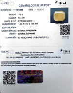 Load image into Gallery viewer, 3.76/CT Natural Ceylonese Pukhraj with Govt Lab Certificate-6771
