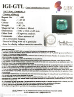 Load image into Gallery viewer, 5.41 Ratti Natural Panna Stone with Govt. Lab Certificate (56610)