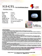 10.07 Ratti Natural Opal with Govt. Lab Certificate-(610)