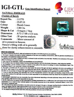Load image into Gallery viewer, 3.11 Ratti Natural Panna Stone With Govt. Lab Certificate (23310)
